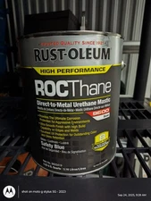 Rust-Oleum High Performance ROCThane 9800 Direct-to-Metal Urethane Mastic in...