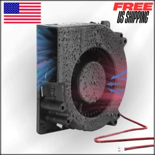 12V DC Blower Fan 120x32mm Brushless Exhaust High Airflow 3000RP, 2 Pin Fan