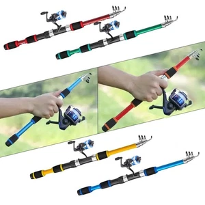 Fishing Rod Reel For Combo Set Telescopic Carbon Fiber Lightweight 18m