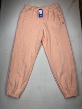 adidas Originals Women's Essentials Fleece Loose Joggers Glow Pink NWT Size XL