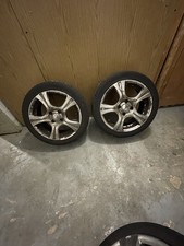 4x satz Alufelgen mit Winterreifen 195 / 45 ZR 15 Zoll