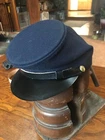 Reproduction Civil War C.S. McDowell style early war forage cap, 7 5/8ths