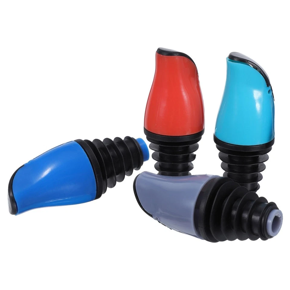  4 Pcs Automatic Opening and Closing of Oil Bottle Spout Olive Pourer