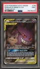 Pokemon Gengar & Mimikyu GX Team Up Full Alt Art #165 PSA 9 Mint