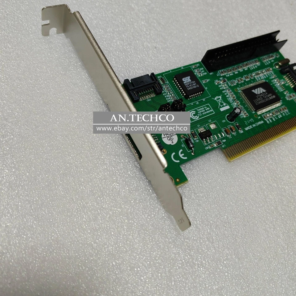 Via VT6421A 2x Internal IDE/PATA and SATA and 1x eSATA - PCI Card - Image 3 of 4