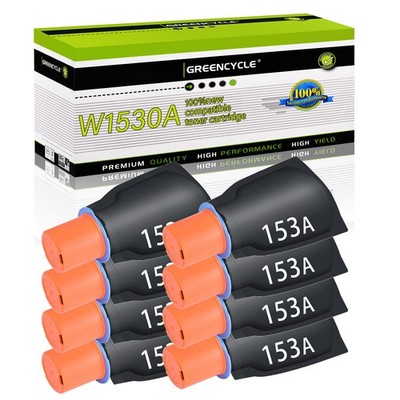 Greencycle W1530A 153A Compatible Toner Reload Kit for Laserjet 1504w MFP 2604dw