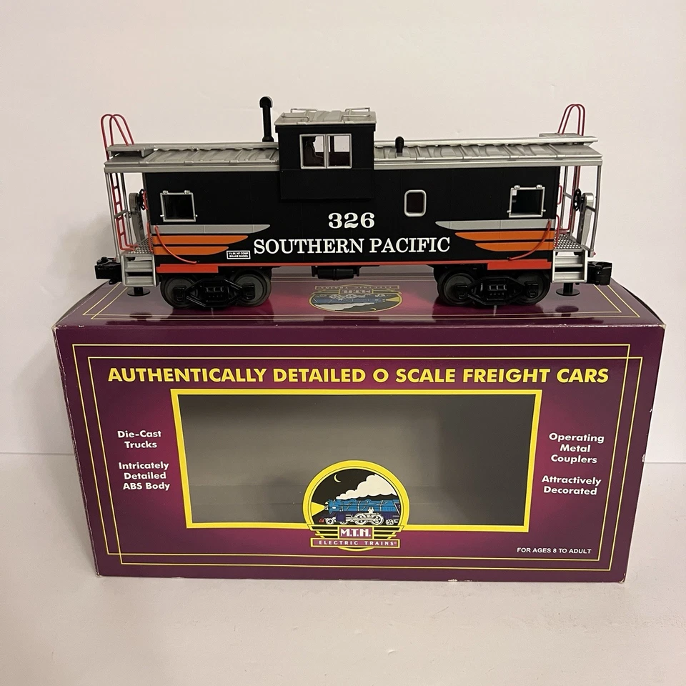 MTH PREMIER Southern Pacific #326 Extended Vision Caboose 20-91077 In Box - Image 2 of 4