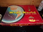 Vintage 1957 Parker Brothers WIDE WORLD AIR TRAVEL Board Game Complete w/Box