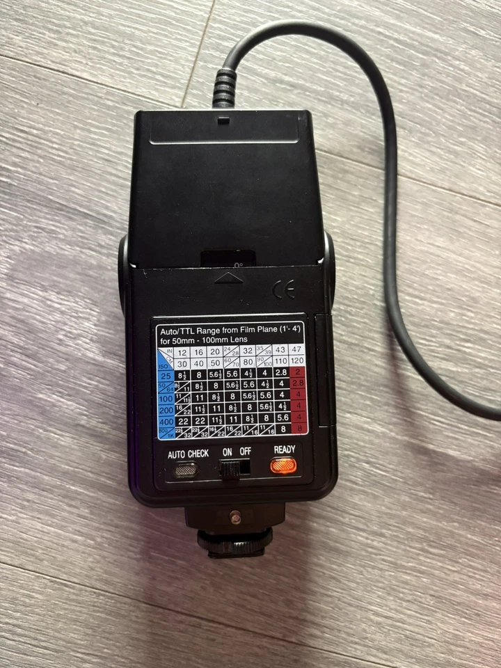 Vivitar Macro Flash Ring 6000AF C Canon Electronic Flash Unit - Tested Working - Image 4 of 4