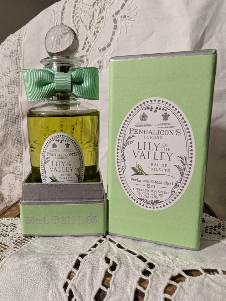 PENHALIGON’S LILY OF THE VALLEY - 50 ML 1,7 OZ EDT SPRAY VINTAGE (NUEVO) EN CAJA Foto 2 de 4