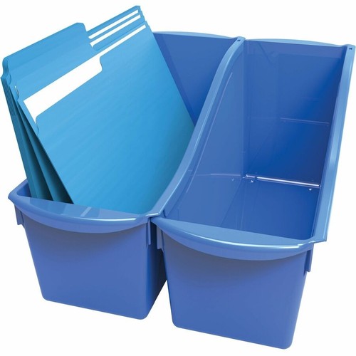 Storex Book Bin Set (71101u06c) - Picture 4 of 6