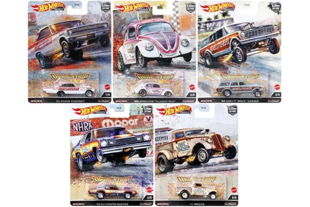 ホットウィール HotWheels Drag Strip Demon 5台セット ホットウィール DRAG STRIP DEMONS (ドラッグ ストリップ