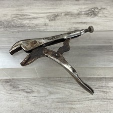 Vintage Petersen Vise Grip 7R Sheet Metal Welding Locking Plier Dewitt USA