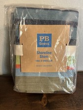 Pottery Barn Teen Shoreline Striped Standard Sham New