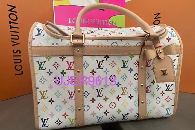 🌈2025 LV x TM Louis Vuitton Multi Murakami Dog Bag SOLD OUT IN