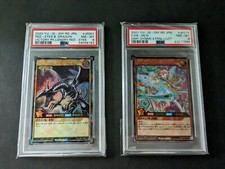 YU-GI-Oh Rush Duel Japanese PSA8 Red-Eyes Black Dragon  Can-RE:D