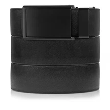 SlideBelts Factory Seconds Men's Black Survival Strap (1.25") w/ Standard Buckle