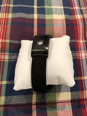 Philip Stein Black Leather Sleep Bracelet Brand New In Box