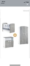 Chambre Hugo : Lit 60x120 + armoire + commode de Sauthon Baby's Sweet 