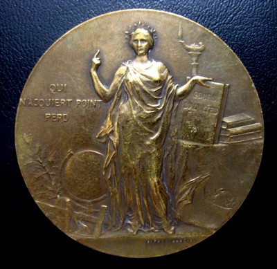 Portrait d'Alphée Dubois - Médaille