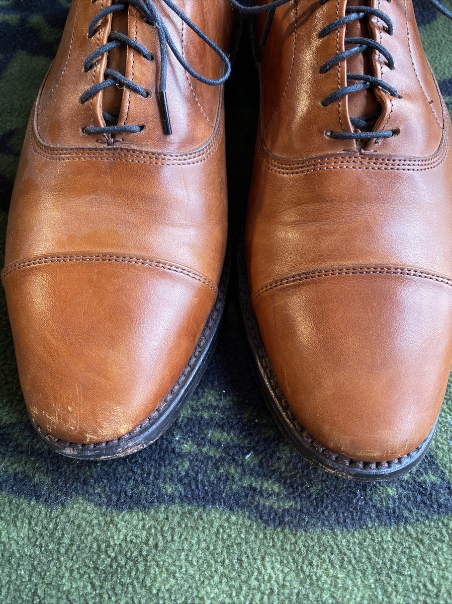 Vintage Allen Edmonds Sz 8.5B Park Avenue BOURBON BURNISHED Vintage Allen Edmonds Sz 8.5B Park Avenue BOURBON BURNISHED