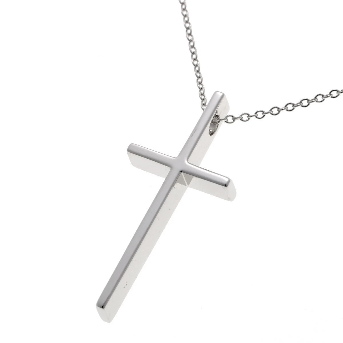 Baby cross store necklace tiffany