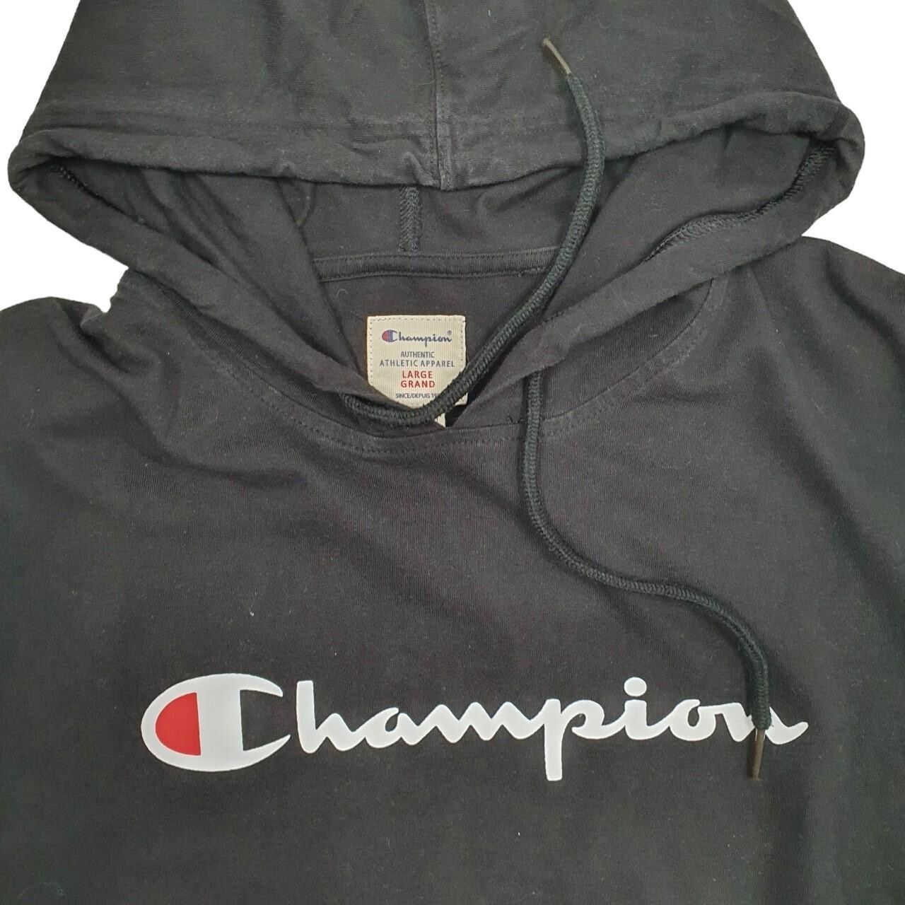 CHAMPION Hoodie Cotton Jumper Sweatshirt Mens M image 2