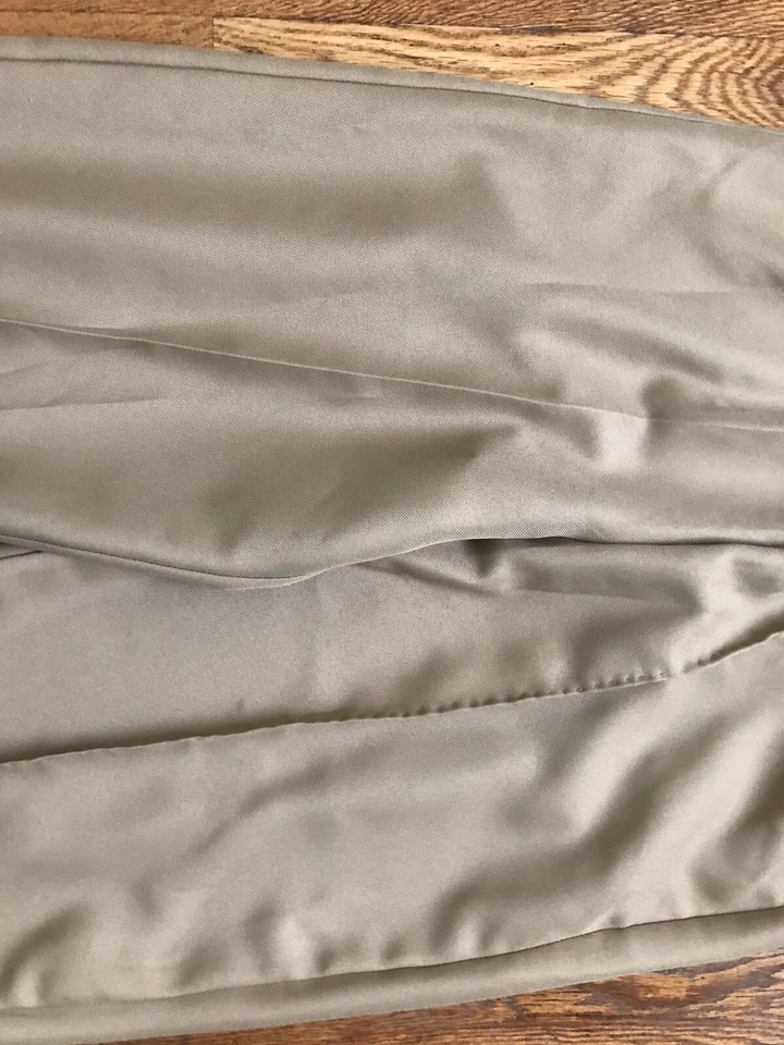 Pantalones Blair Marrón Cintura Elástica Talla 12PS Mujeres Bolsillos Negocios Preppy Foto 3 de 4