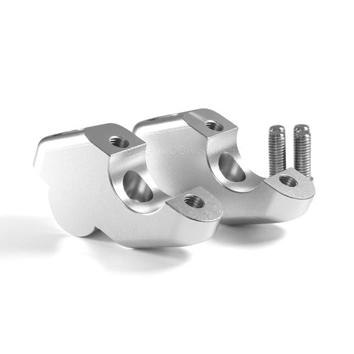 Handlebar Riser Clamp Extend Adapter For Aprilia Tuono 660 V4 900 Dorsoduro 17- - Picture 14 of 22