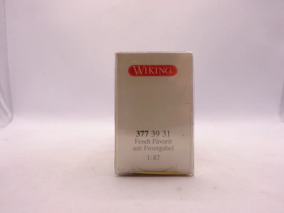 WIKING: Fendt Preferiti M.Frontgabel Trattore No. 377 39 31/3773931 (SSK84) - Immagine 2 di 2