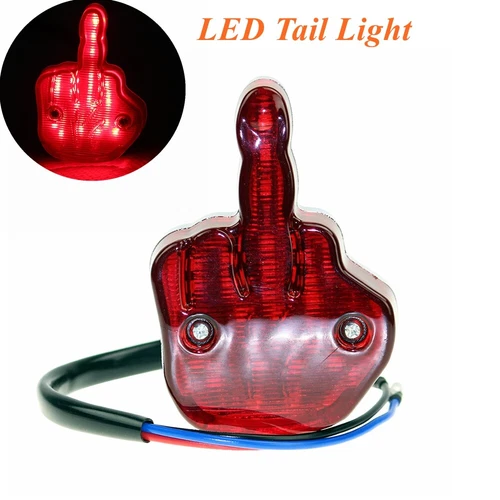 Motorcycle LED Tailight Running light & Brake Light For Harley Bobber Chopper