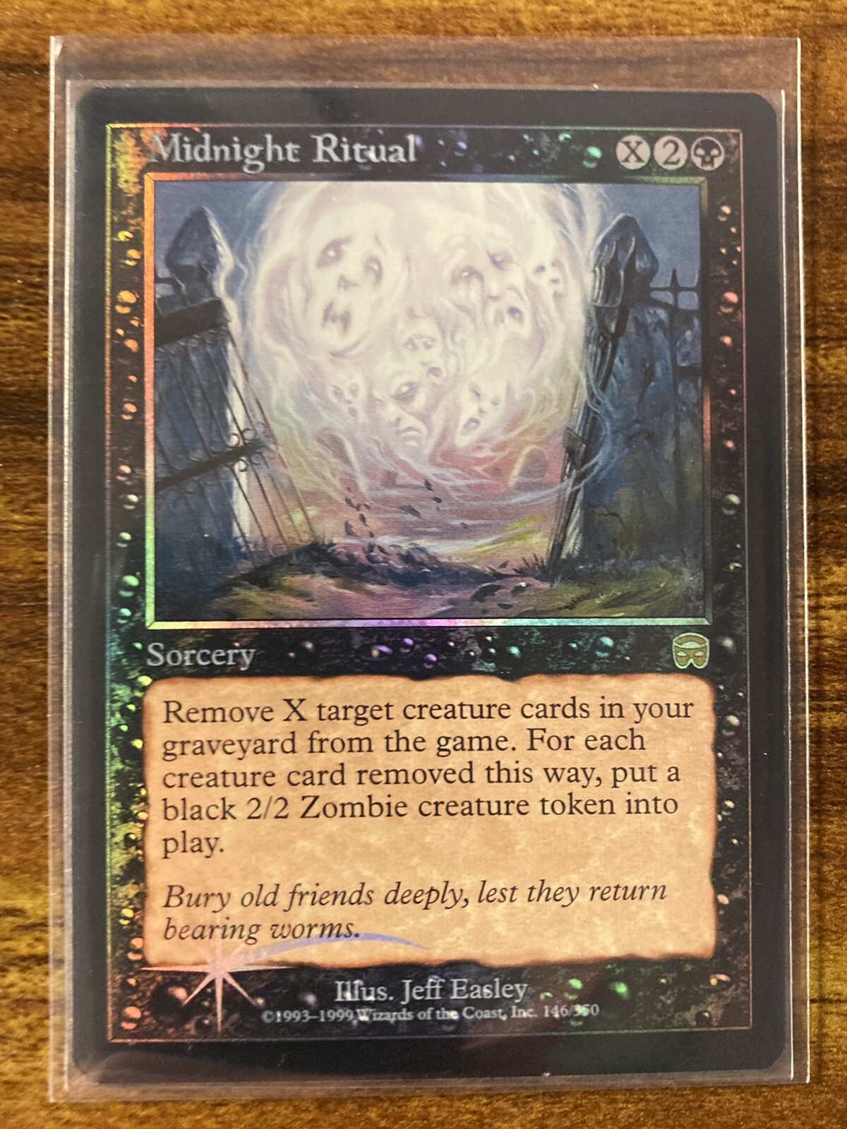 MTG✨MIDNIGHT RITUAL FOIL ✨Mercadian Masques MINT RARE Sorcery 1999 UNPLAYED