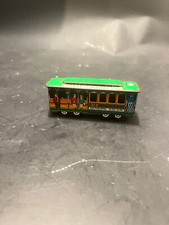 Vintage Tin Toy Train Trolley Car Powell Mason Municipal Railway 514 Japan