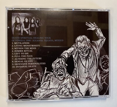 Death - October 6, 1990 CD Live At Iguanas In Tijuana, Mexico +