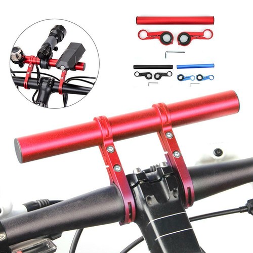 Handlebar Extension Mount Bicycle Handle Bar Bracket Extender Bike Lamp Holder - Afbeelding 1 van 29