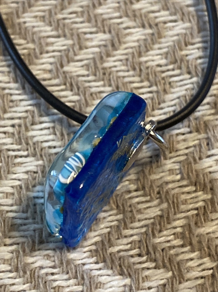 Vintage Vetro di Murano Glass Necklace Pendant Jewelry
