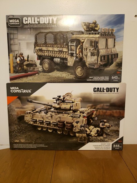 mega construx call of duty transport truck
