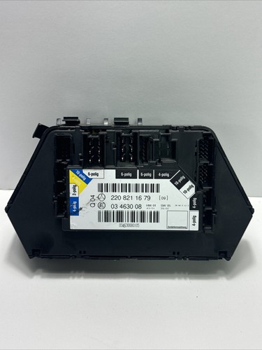 Interruptor de control del asiento delantero derecho Mercedes S430 S500 2003-2006 OEM 220 821 16 79 - Imagen 8 de 12