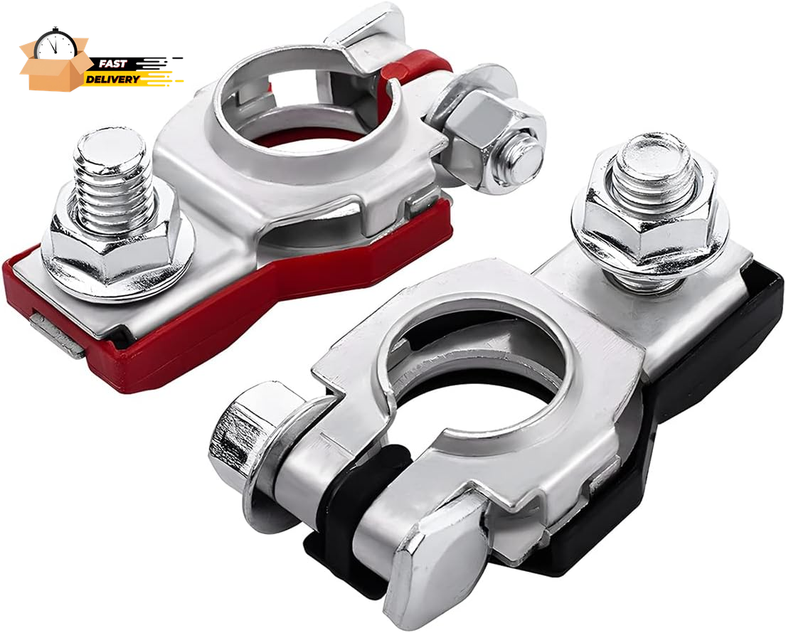 Battery Terminals for Nissan, Positive and Negative 1 Pair, Top Post Batteries C