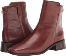 Sam Edelman Women's Thatcher Ankle Boot Burnt Brandy Size 6.5 EU 37 WORN ONCE