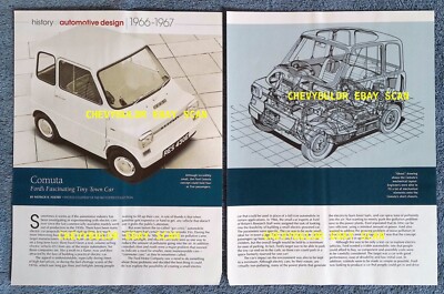 1966 1967 Ford Comuta Electric Car History Info Article