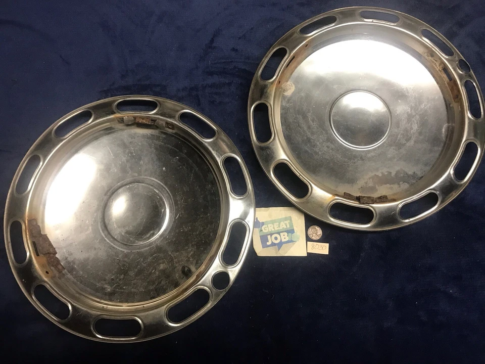 两个宝马轮毂盖 1970 年代 1600 2002 年型号 1968 1969 1970 1972 1973 — 第 4/4 张图片