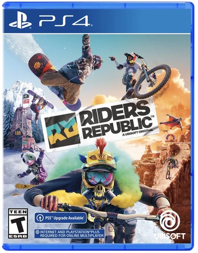 Riders Republic Sony PlayStation 4 PS4 + PS5 Upgrade Brand New Factory Sealed