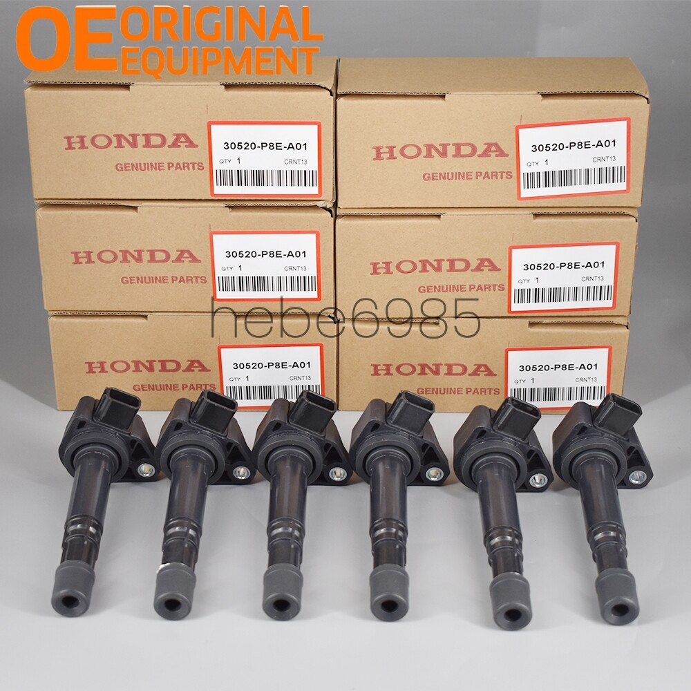 6PCS OEM Ignition Coils Fits For Honda Accord Odyssey Acura CL TL