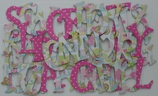 Doodlebug Birthday ~*SWEET TREATS*~ Chipboard Letters & Alphabets 1.5" Tall