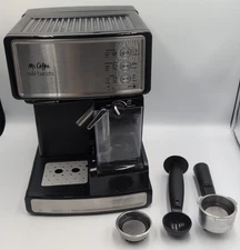 Mr. Coffee Café Barista 1040W Coffee Maker Stainless Steel & Black BVMC-ECMP1000