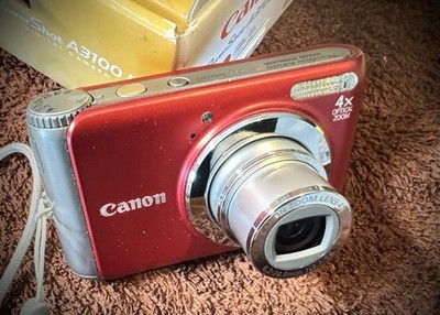 Canon PowerShot A3100 IS 12.1MP Digital Camera - Silver for sale