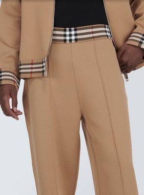 Burberry Hose mit kariertem Besatz Gr.L Neu
