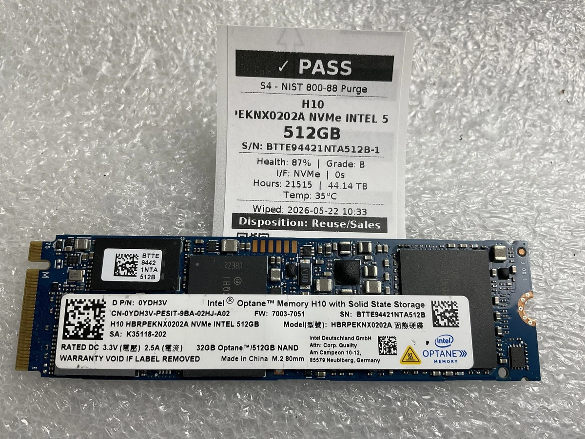 Intel SSD 512GB NVMe M.2 2280【正常動作・97%】 Intel SSD 512GB NVMe M.2 2280【正常動作・97%】 IMG_4259_1880x.jpg