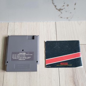 Super Mario Bros / Duck Hunt Nintendo NES Game Cartridge Manual NTSC-U/C Japan